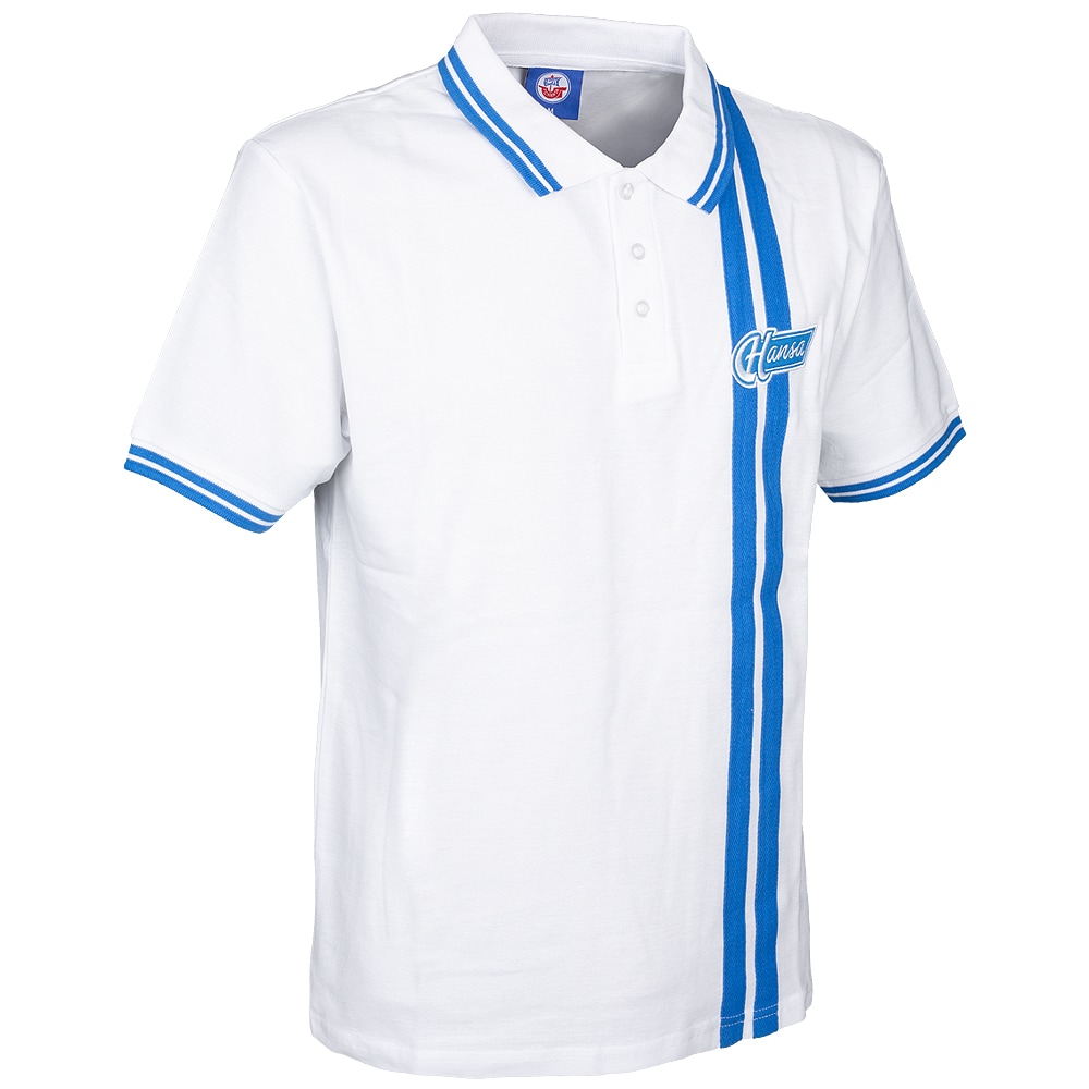 Premium-Polo Hansa historisch weiß