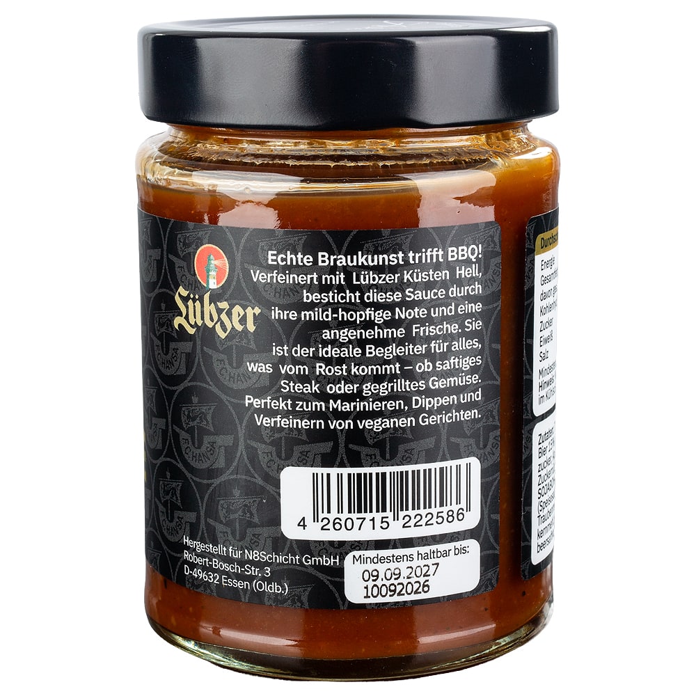 Rock'n'Rubs Hansa Bier Sauce – Lübzer Küsten Hell