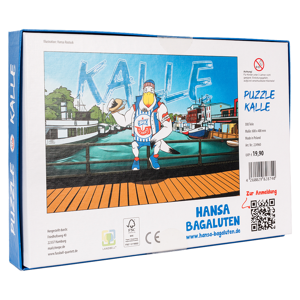 Kinder-Puzzle Kalle (300 Teile)