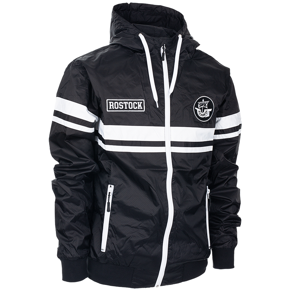 Premium-Windbreaker Rostock schwarz