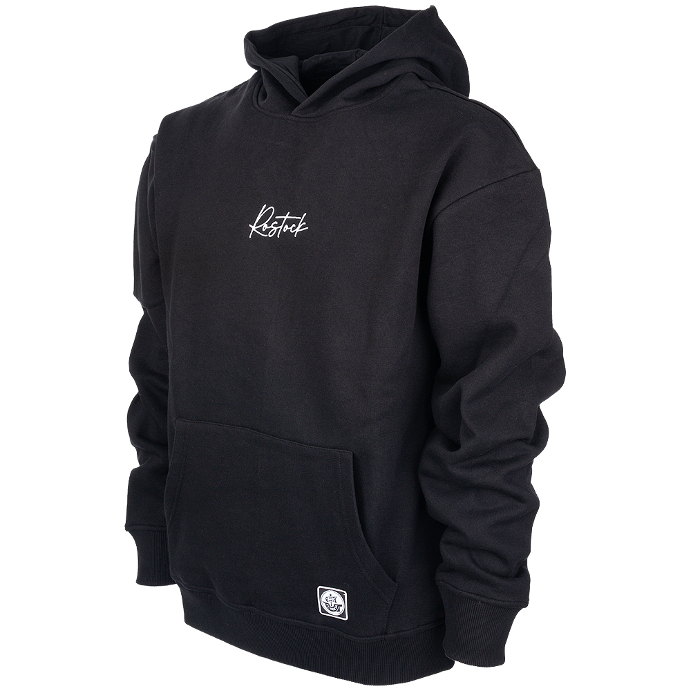 Premium-Hoodie Hansazone Rostock schwarz