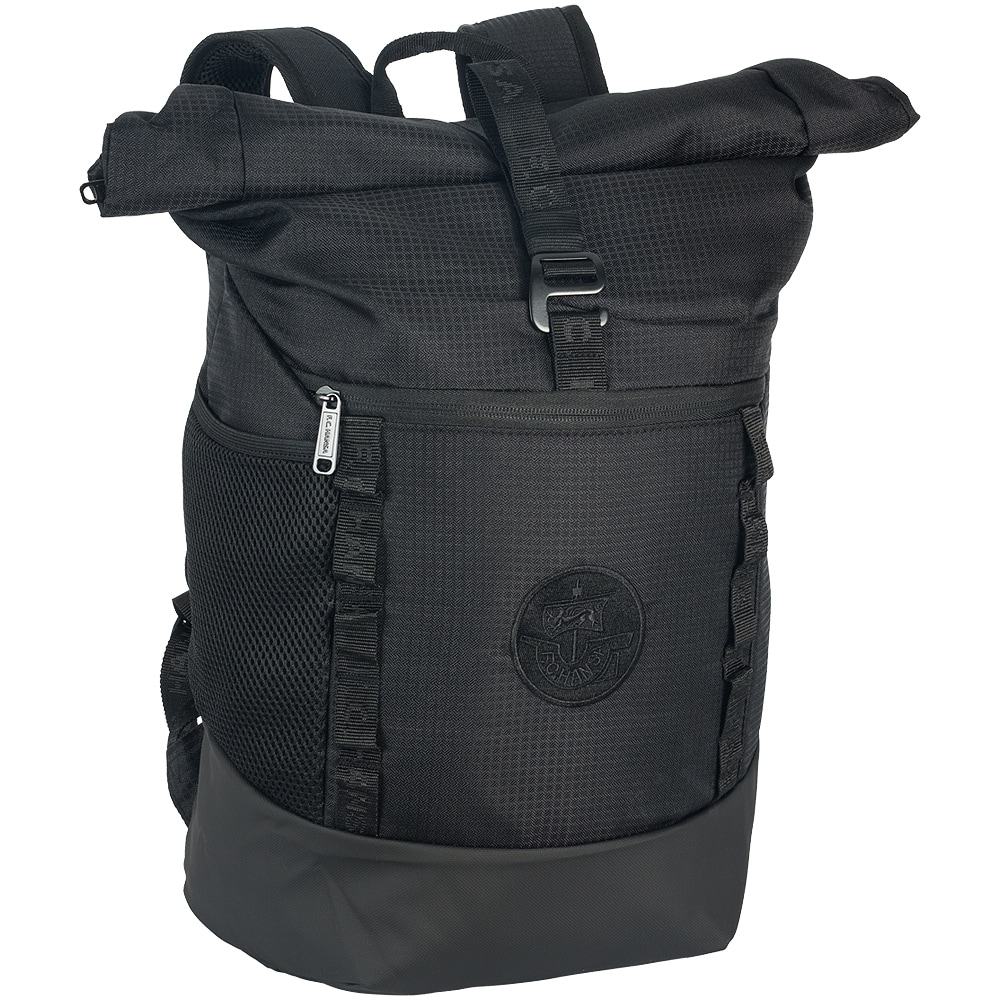 Rollup-Rucksack Black