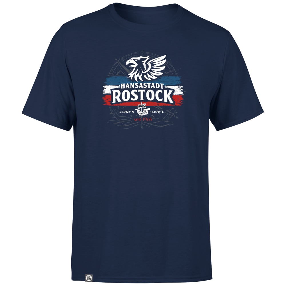 T-Shirt Hansastadt navy