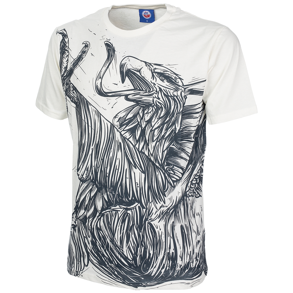 Premium-Shirt Greif offwhite