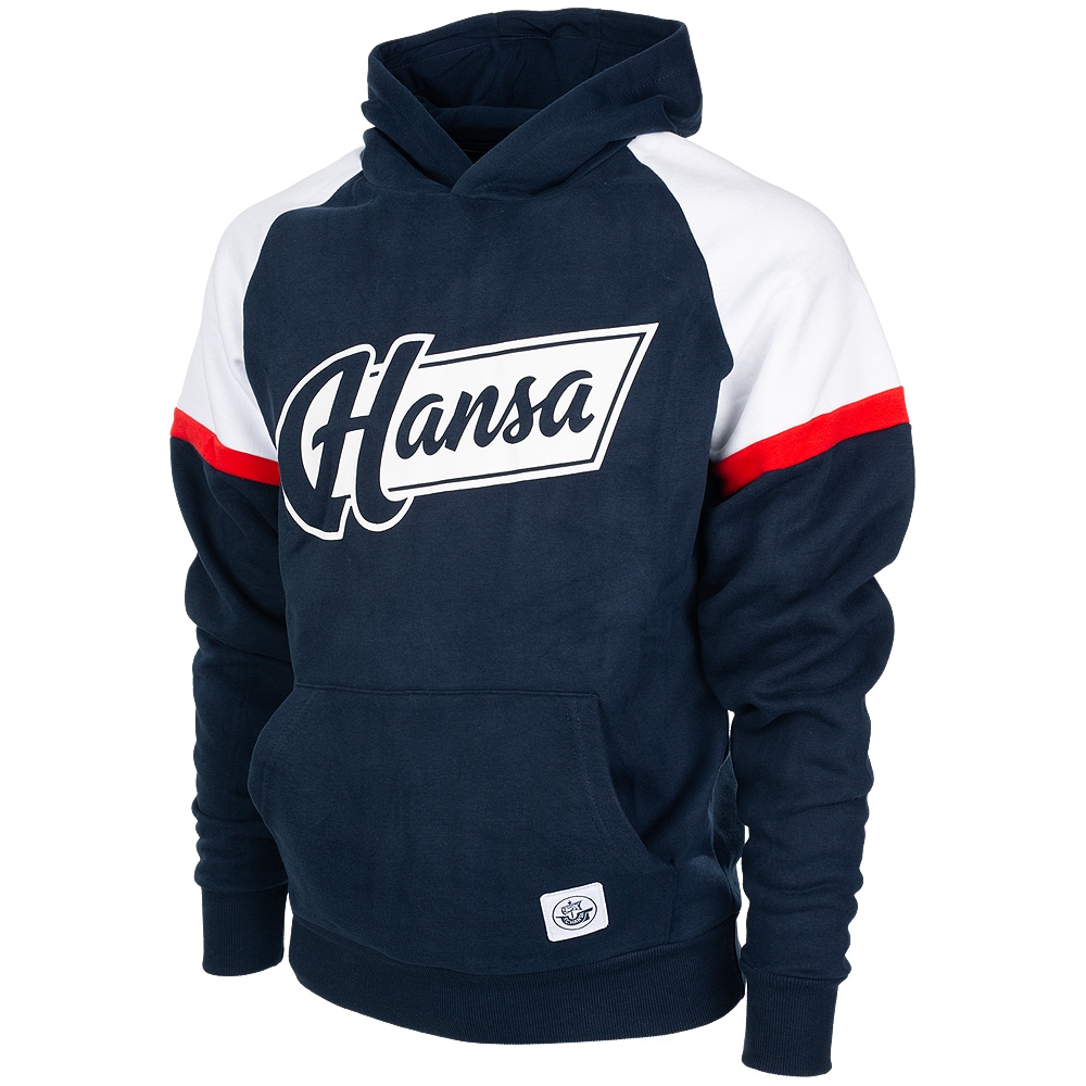 Premium-Hoodie Hansa historisch navy