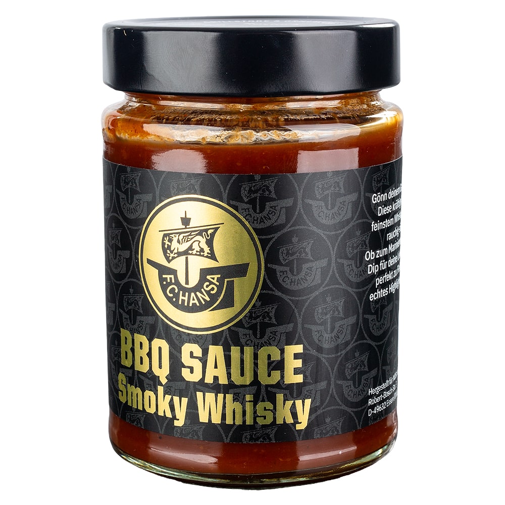 Rock'n'Rubs Hansa BBQ Sauce Smoky Whisky 