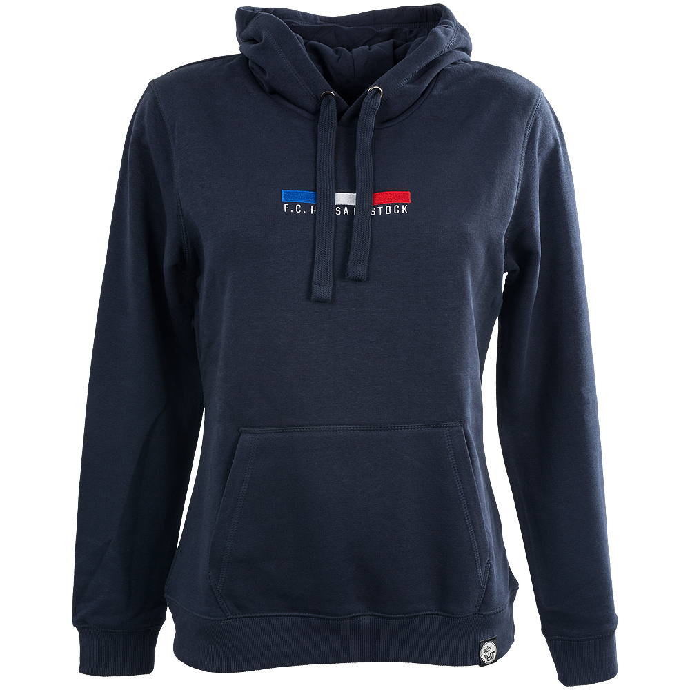 Damen Hoodie Hansa Rostock Navy 