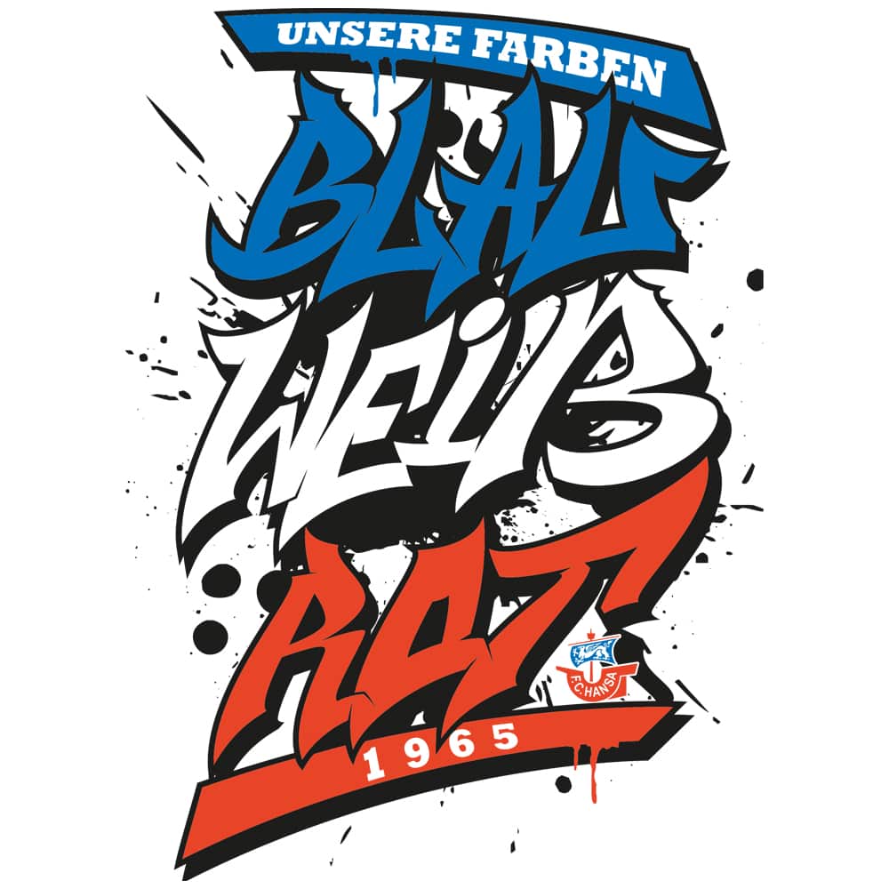 T-Shirt Unsere Farben - weiß
