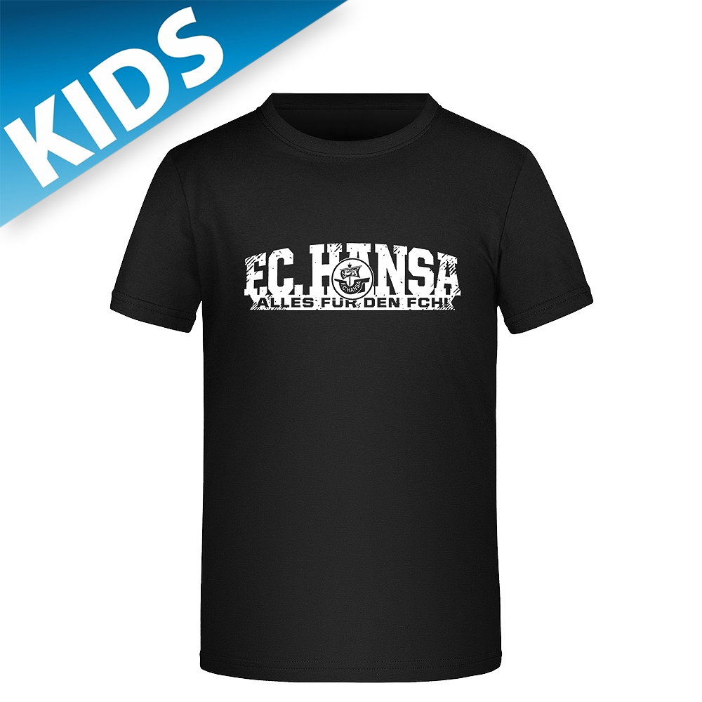 Kinder-Fan-Shirt Alles für den FCH schwarz