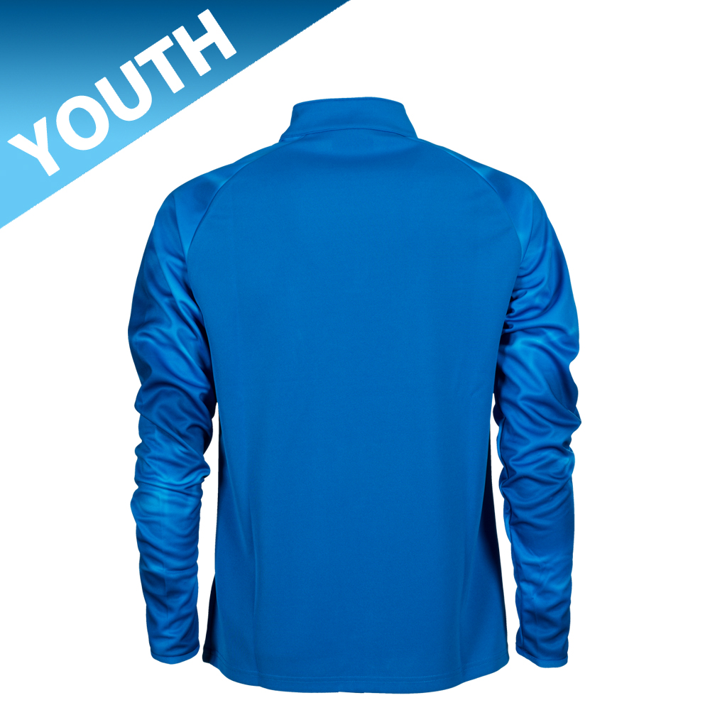 MIZUNO Zip Top Kind blau 