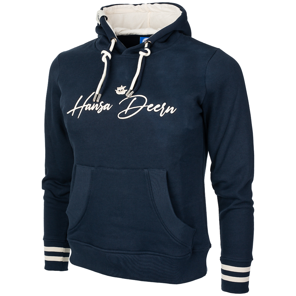 Premium-Damen-Hoodie Hansa Deern navy