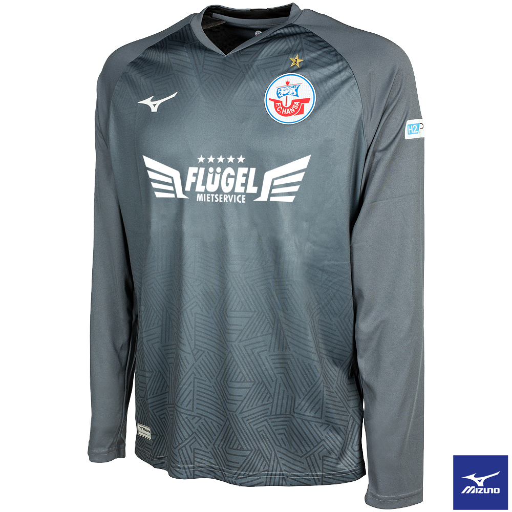 MIZUNO Torwart-Trikot 24-25 Flügel Erw. grau 