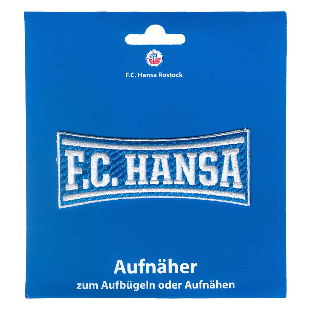 Aufnäher F.C. Hansa blau-weiß