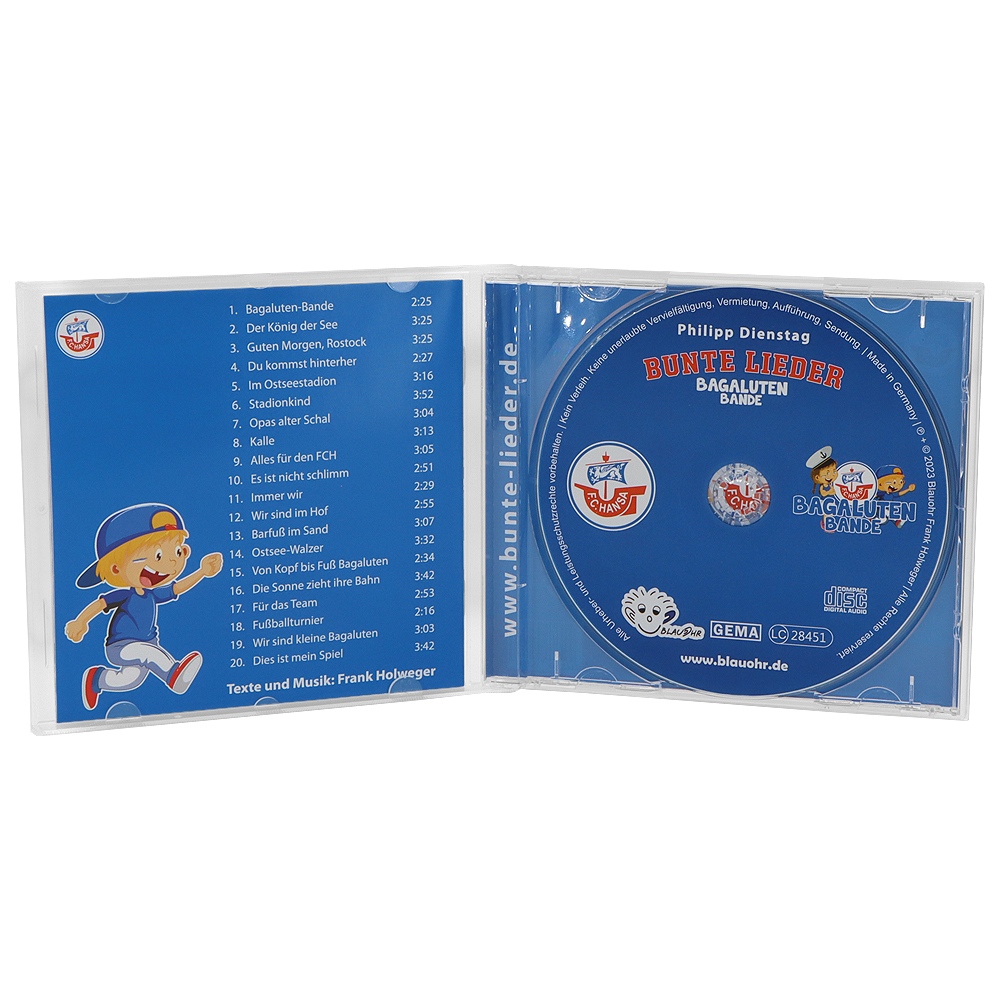 CD Bagaluten-Bande „Bunte Lieder“