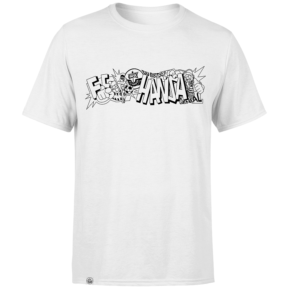T-Shirt Hansabande 4.0 weiß