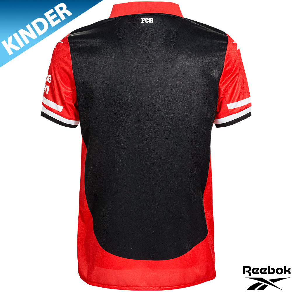 REEBOK Ausweich-Trikot 26/27 KInd rot-schwarz