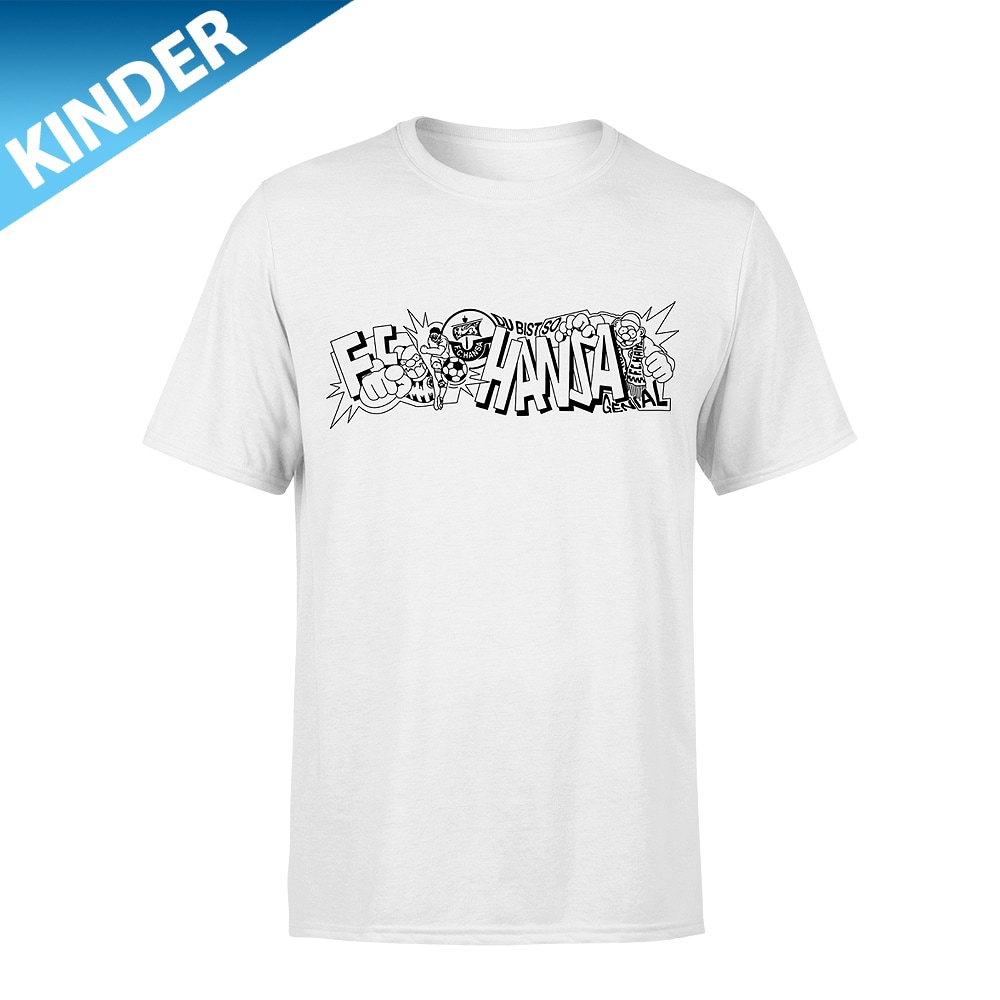Kinder-T-Shirt Hansabande 4.0 weiß