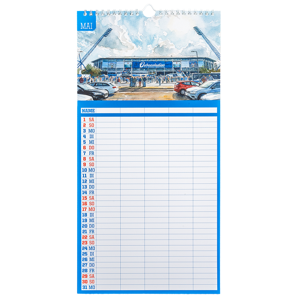 F.C. Hansa Familienkalender 2027