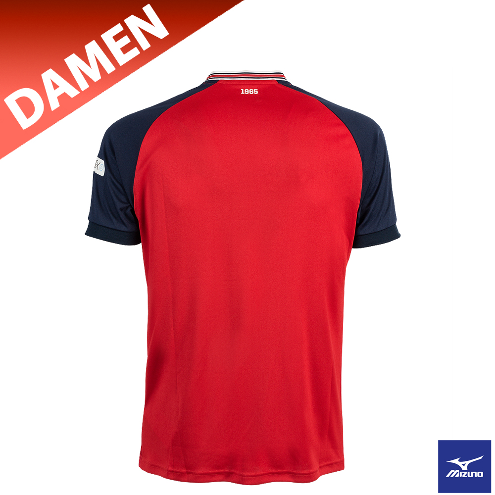 MIZUNO 3. Trikot Damen rot