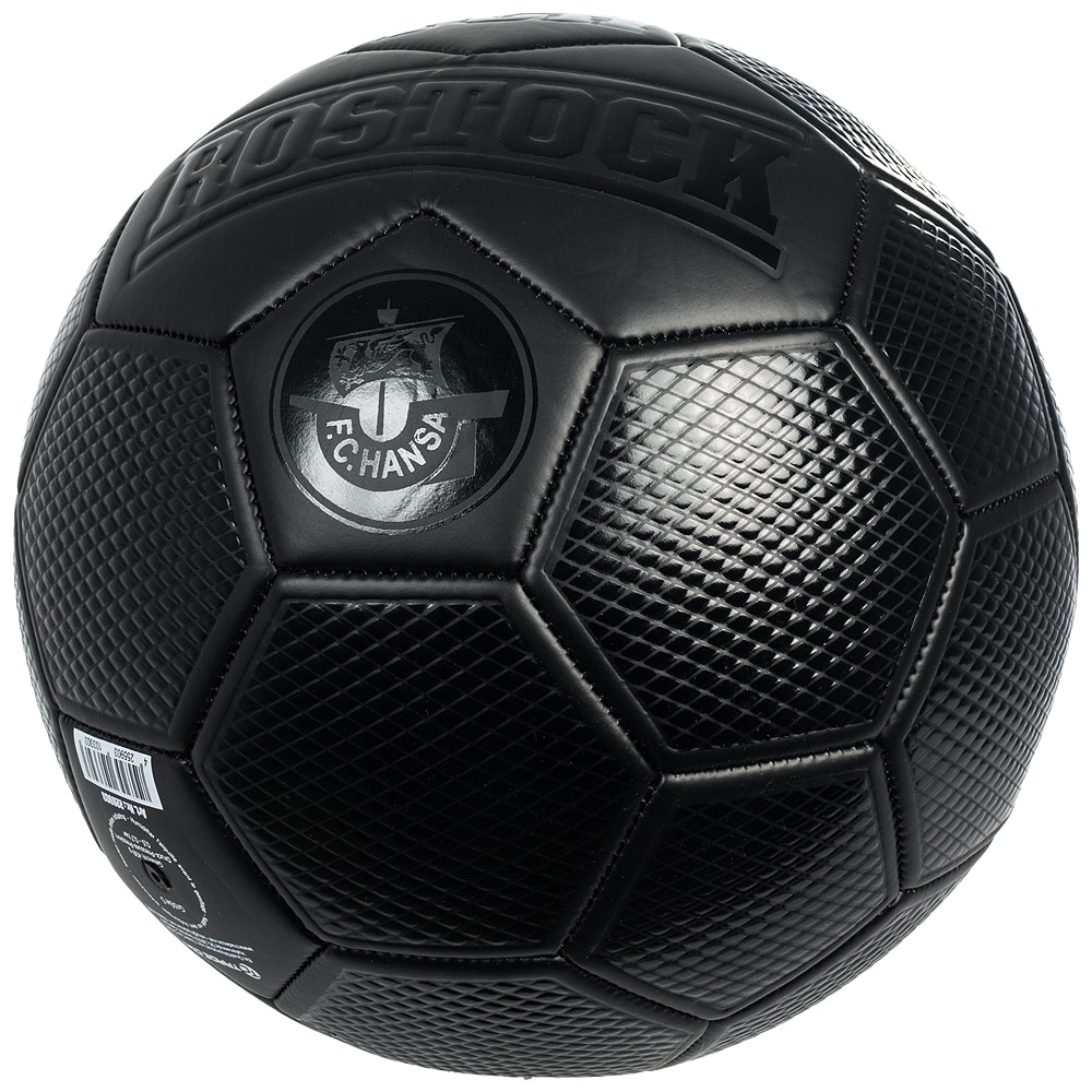 Spiel- und Trainingsball FCH Relief schwarz