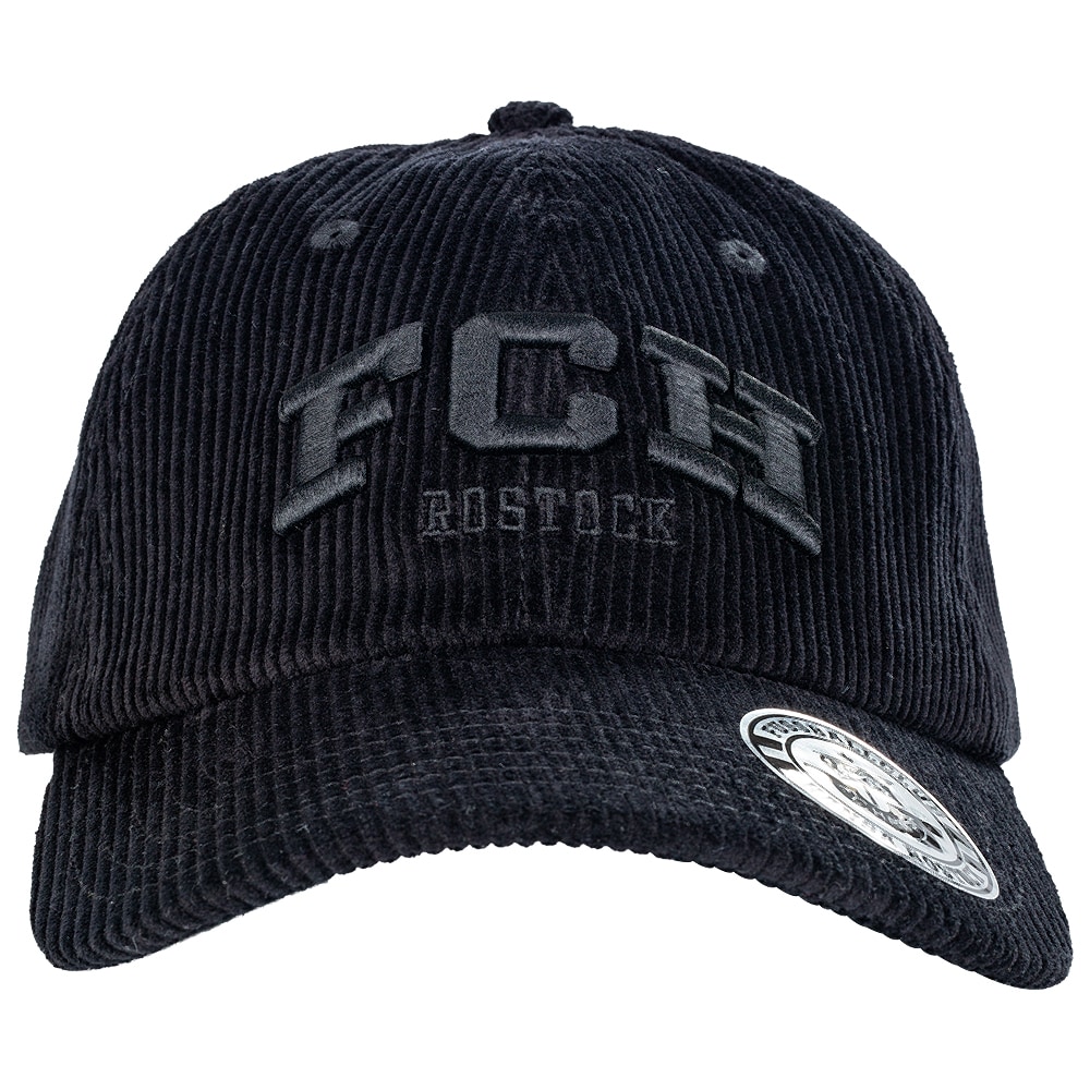 Cord-Cap FCH schwarz