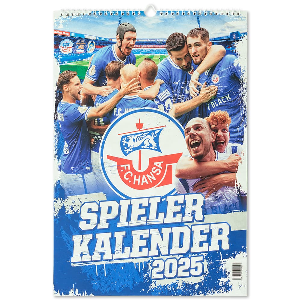 F.C. Hansa Spieler-Kalender 2025