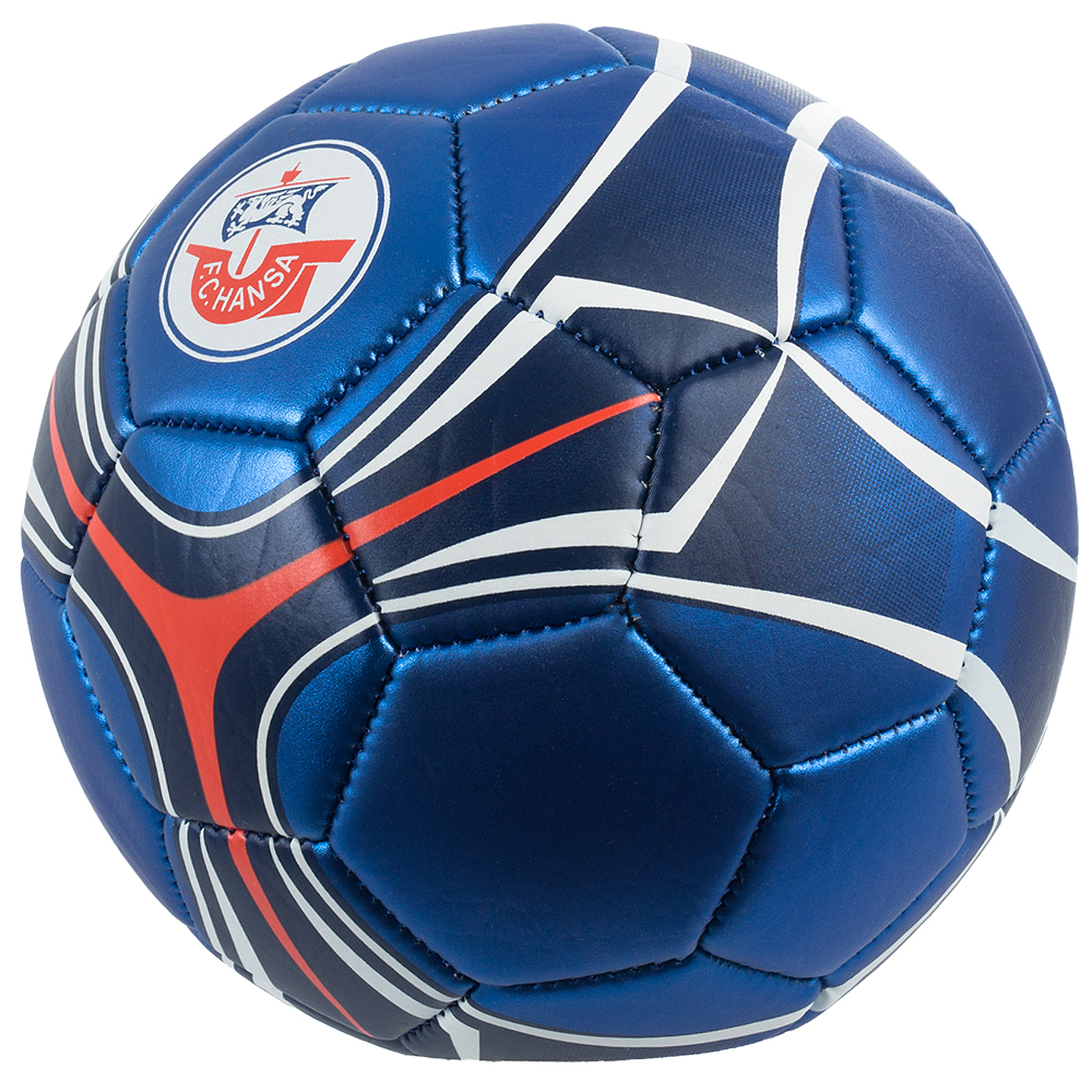 Spiel und Trainingsball Metallic Blue