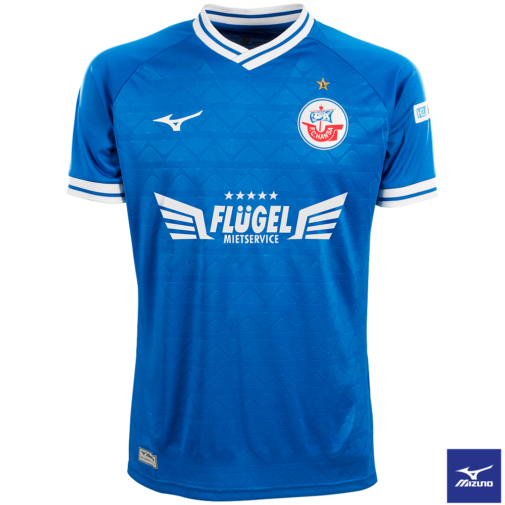 MIZUNO Trikot 2024/2025 Herren blau Flügel