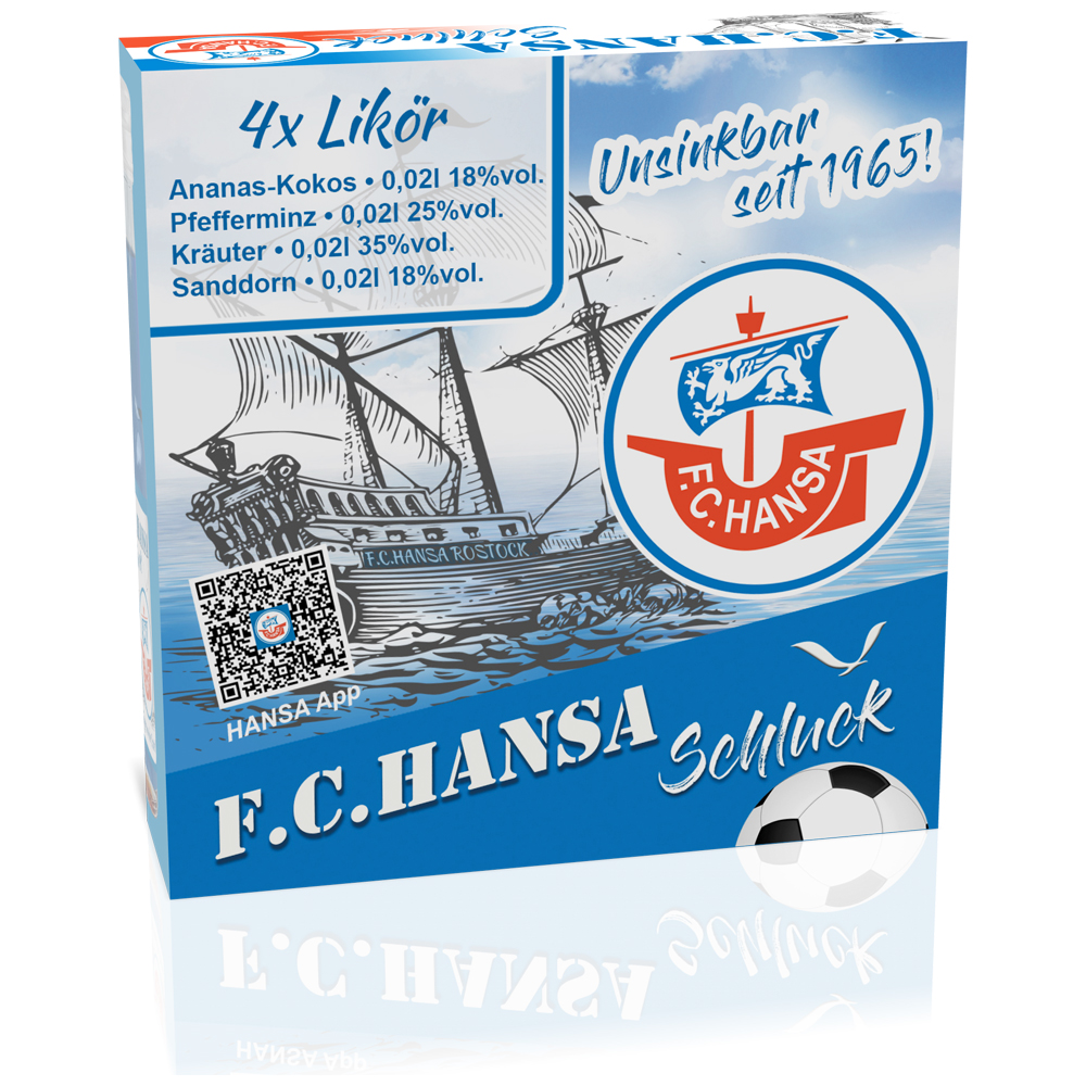 4er Hansa Schluck 0,08 Liter (111,25 €/L)