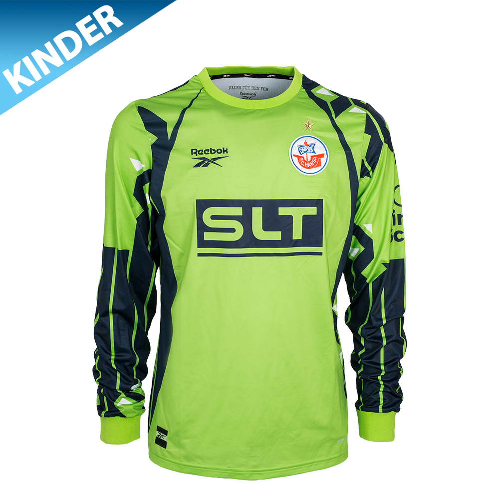 REEBOK Torwart-Trikot 26/27 Kind grün-navy