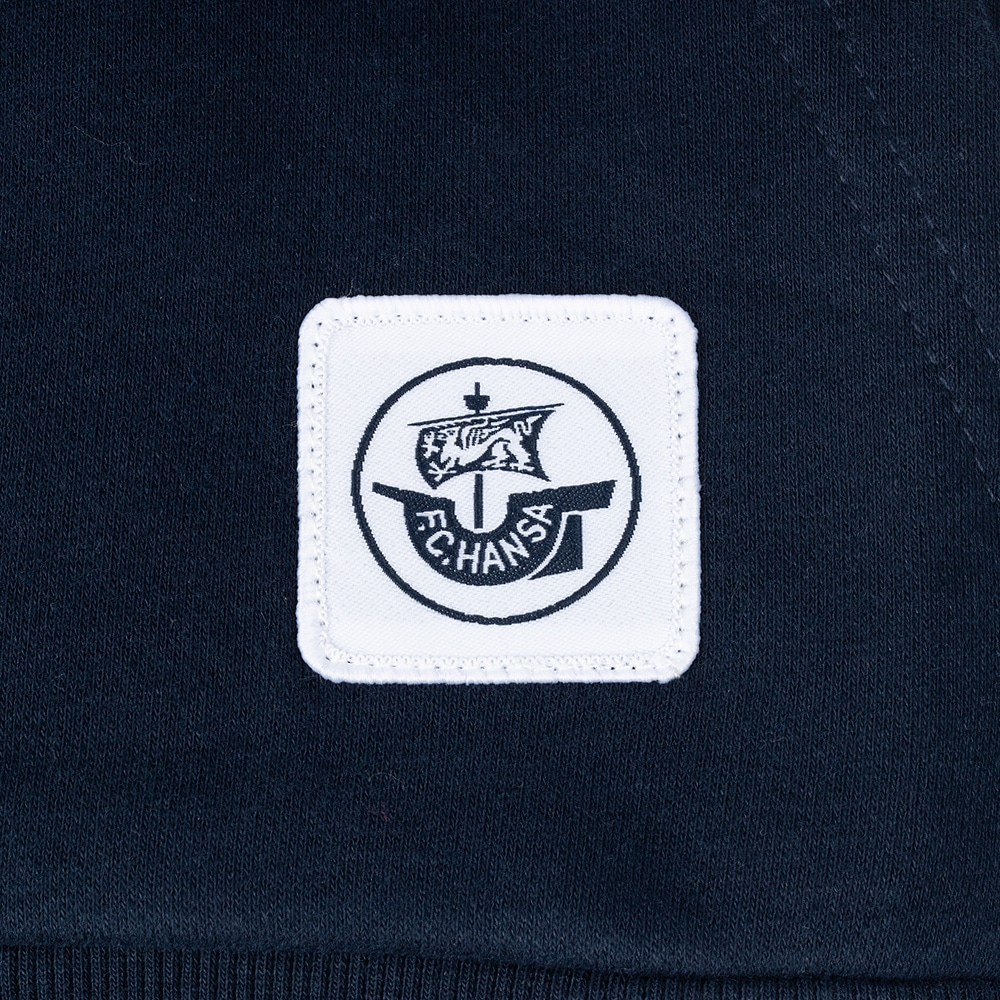 Premium-Hoodie Hansa historisch navy