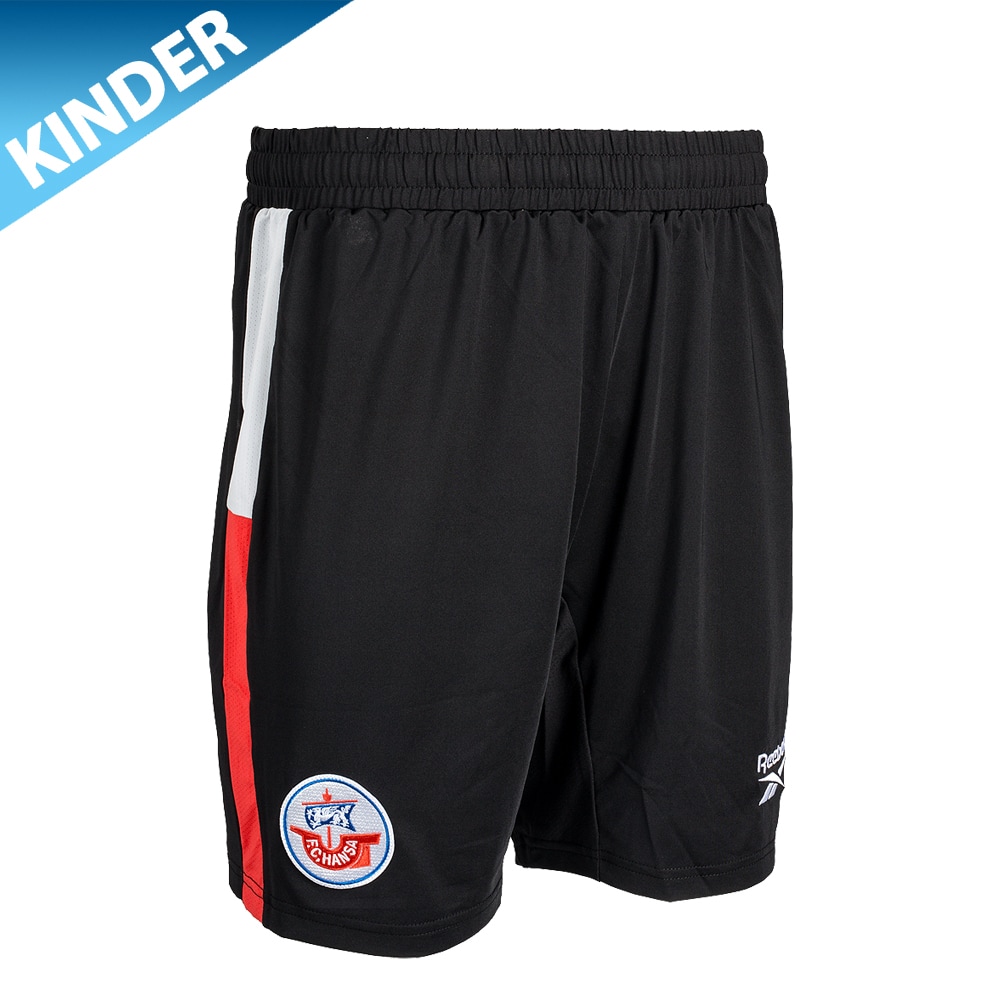 REEBOK Spielhose 26/27 Kind schwarz