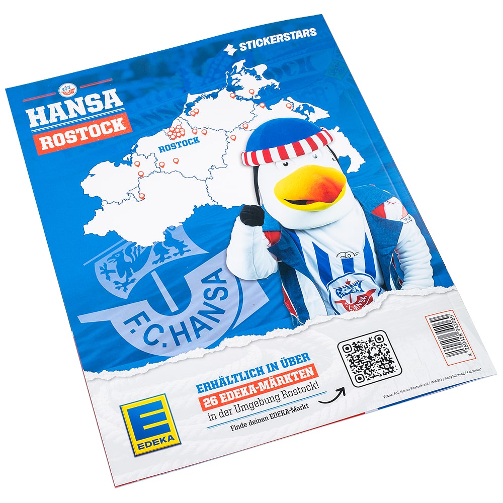 F.C. Hansa Stickerstars Sammelalbum 26-27