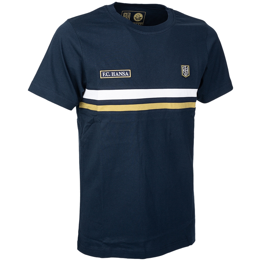 FCH-Shirt Streifen navy
