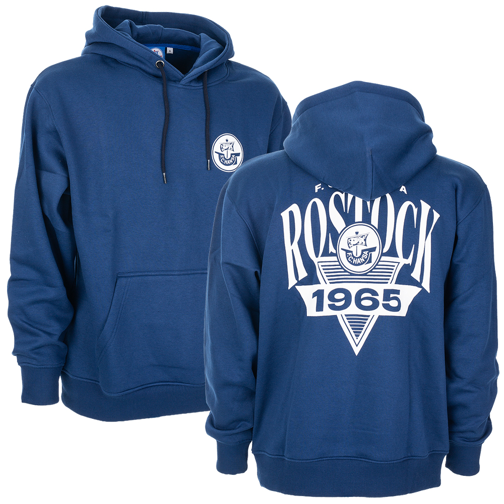 Prem. Hoodie Rostock 1965 navy (Relaxed Fit)