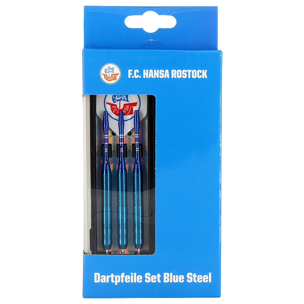 Hansa Dartpfeile-Set Blue Steel