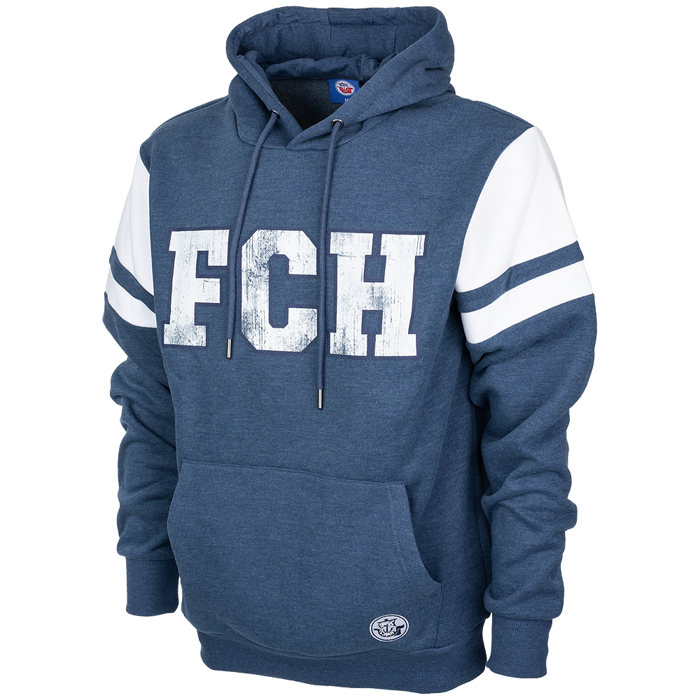 Premium-Hoodie FCH blau