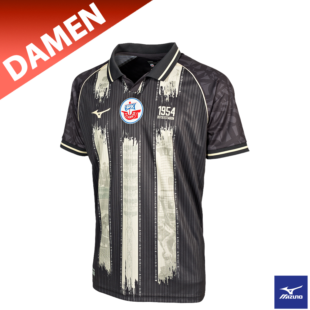 MIZUNO Sondertrikot 70 Jahre Ostseestadion Damen