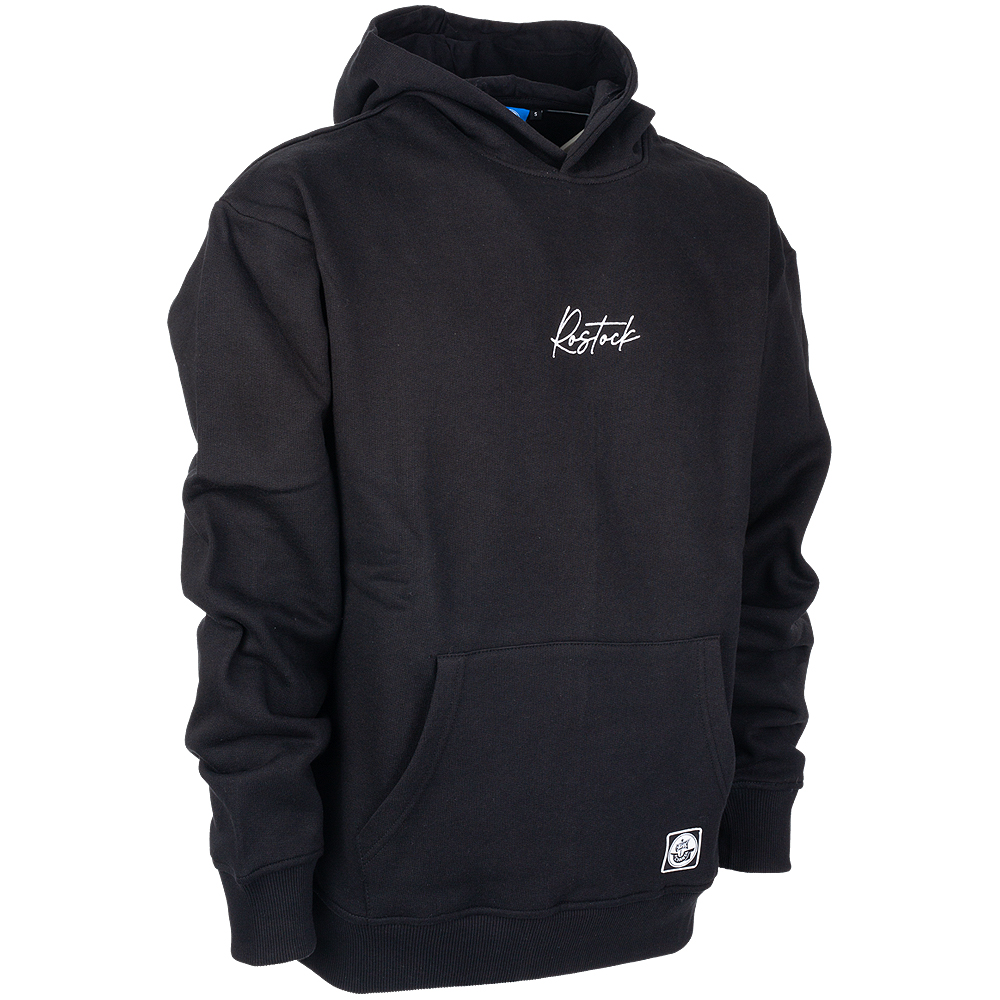 Premium-Hoodie Hansazone Rostock schwarz