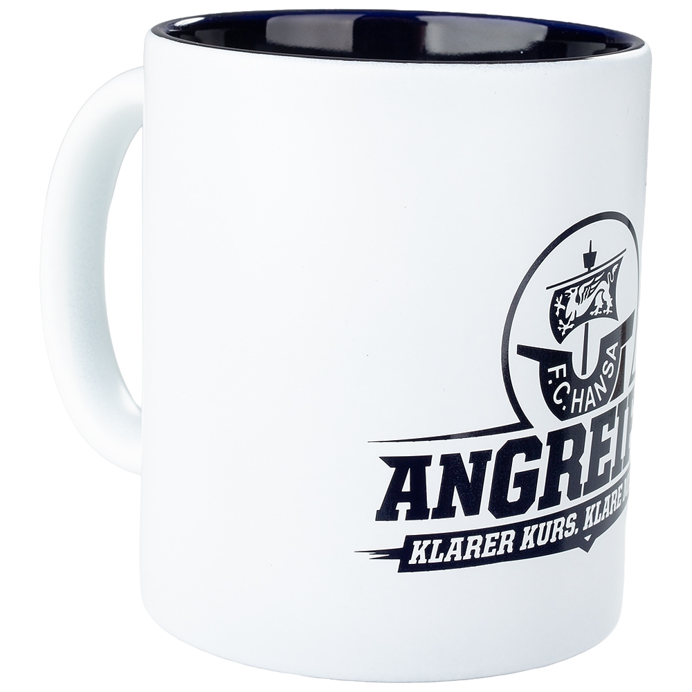 Tasse Angreifen weiß
