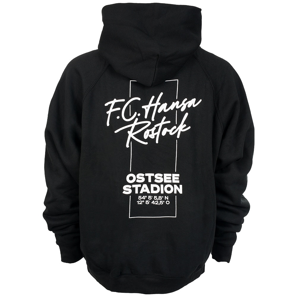 Prem. Oversized Hoodie Stadion-Style black 