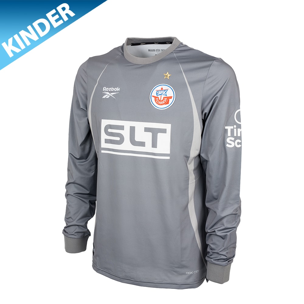 REEBOK Torwart-Trikot 26/27 Kind grau