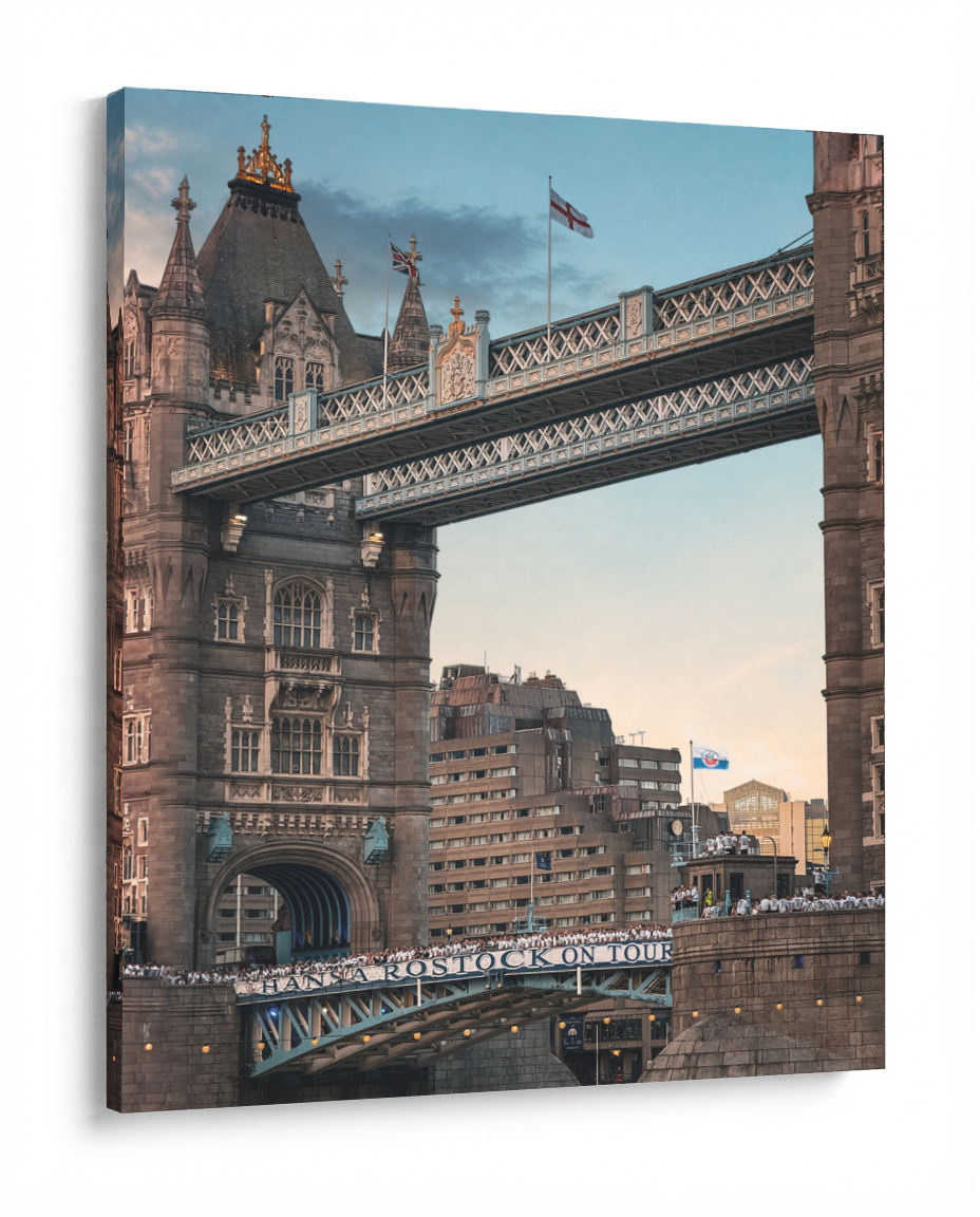 Leinwand London Tower Bridge 40 x 50 cm 