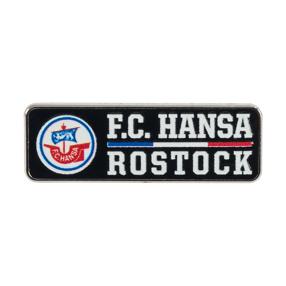 Pin F.C. Hansa Rostock schwarz