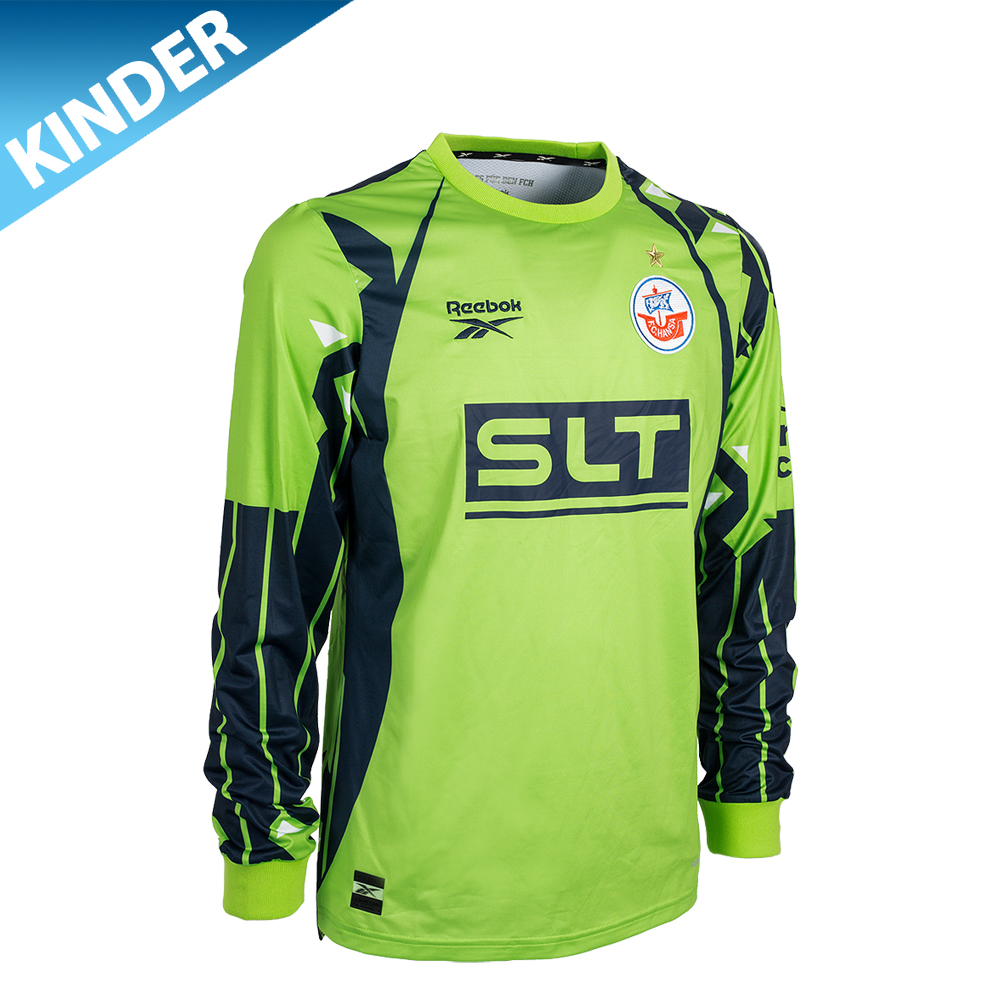 REEBOK Torwart-Trikot 26/27 Kind grün-navy