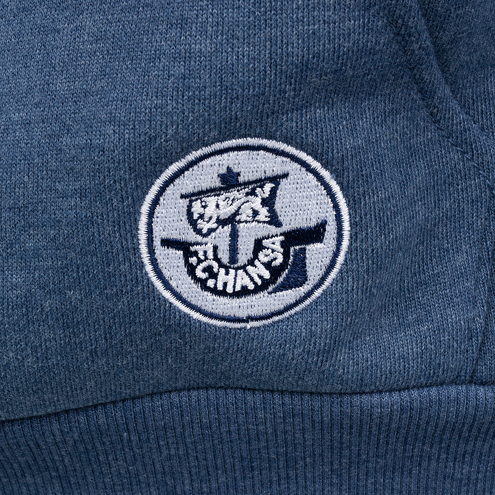 Premium-Hoodie FCH blau