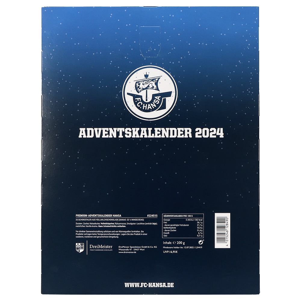 Premium-Adventskalender Hansa