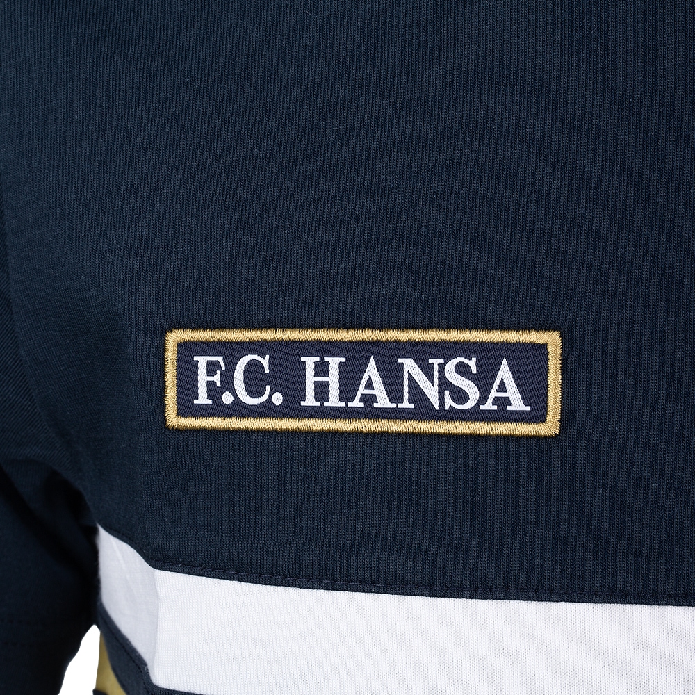 FCH-Shirt Streifen navy