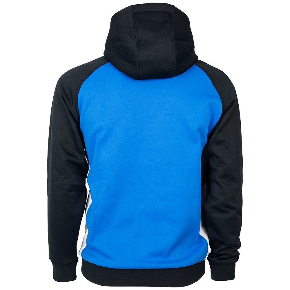 REEBOK Trainings-Hoody 26/27 blau-schwarz