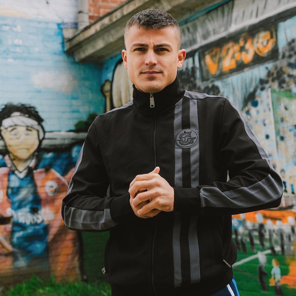 F.C. Hansa Track-Jacket Black 